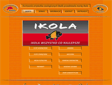 Tablet Screenshot of ikola.pl